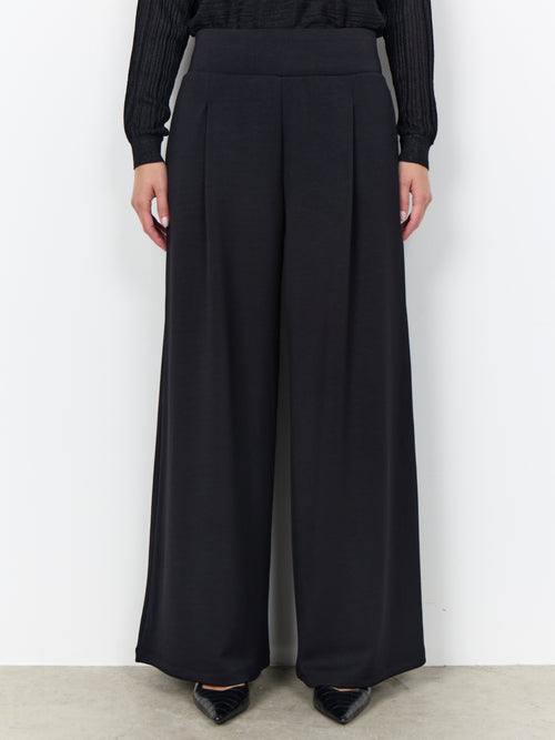 Soya Concept Banu Palazzo Trousers - Black