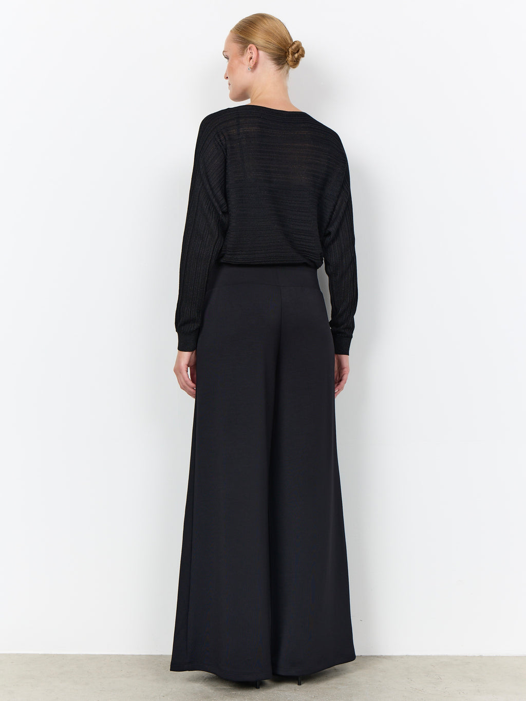 Soya Concept Banu Palazzo Trousers - Black