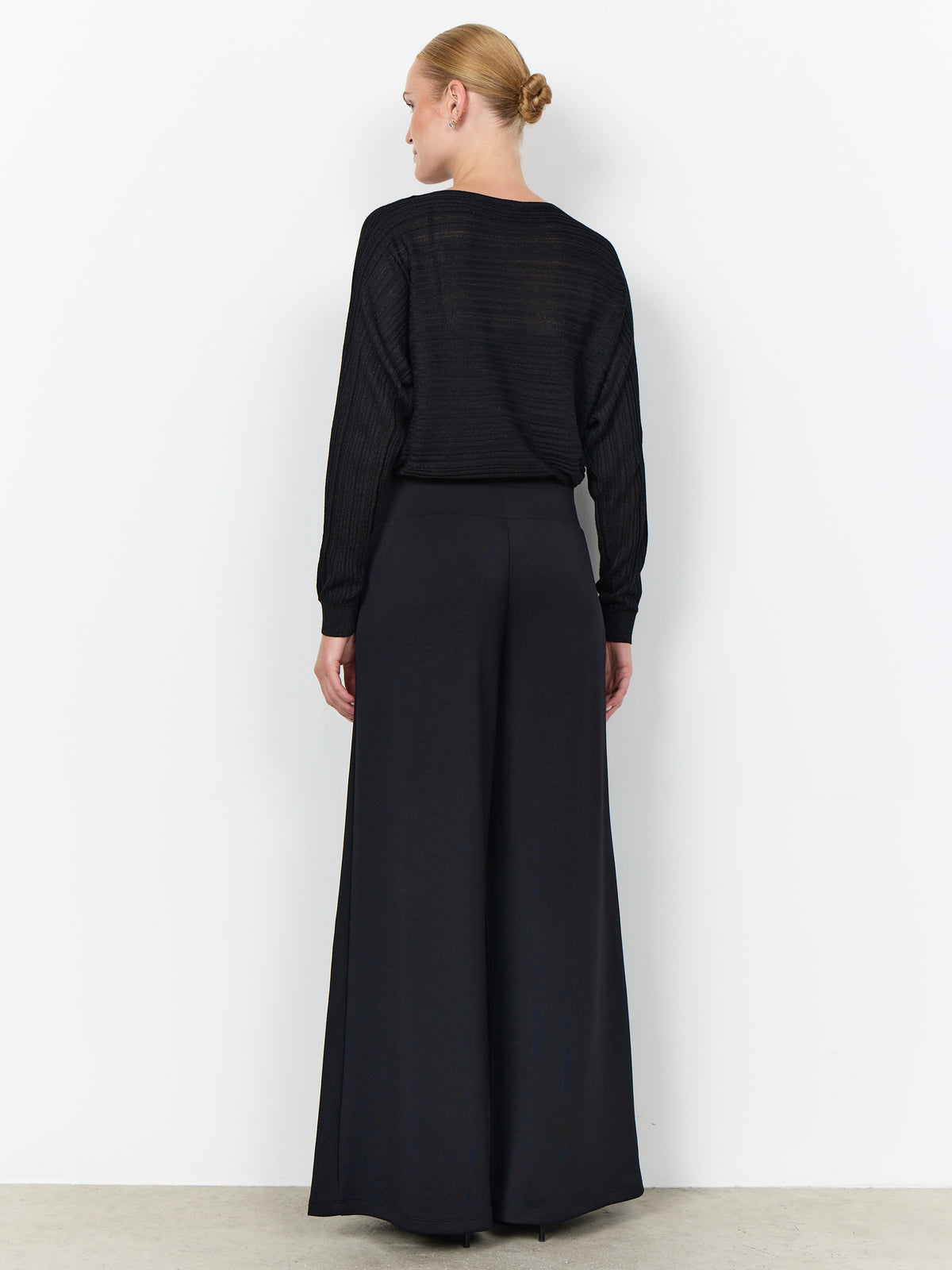Soya Concept Banu Palazzo Trousers - Black