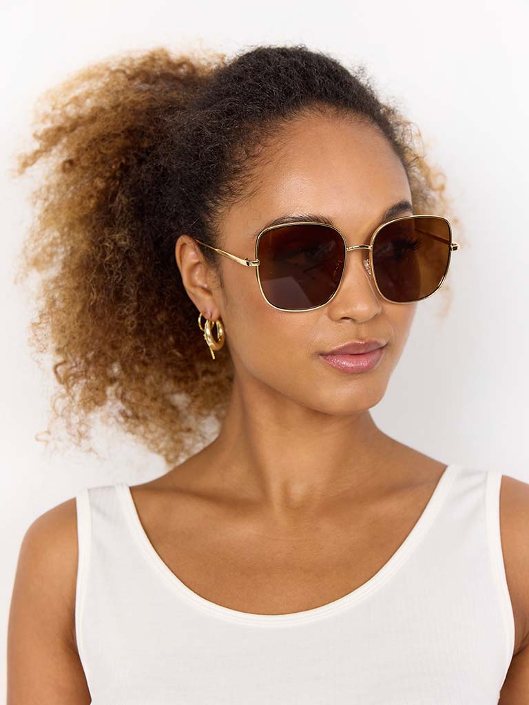 Soya Concept Gold Frame Sunglasses