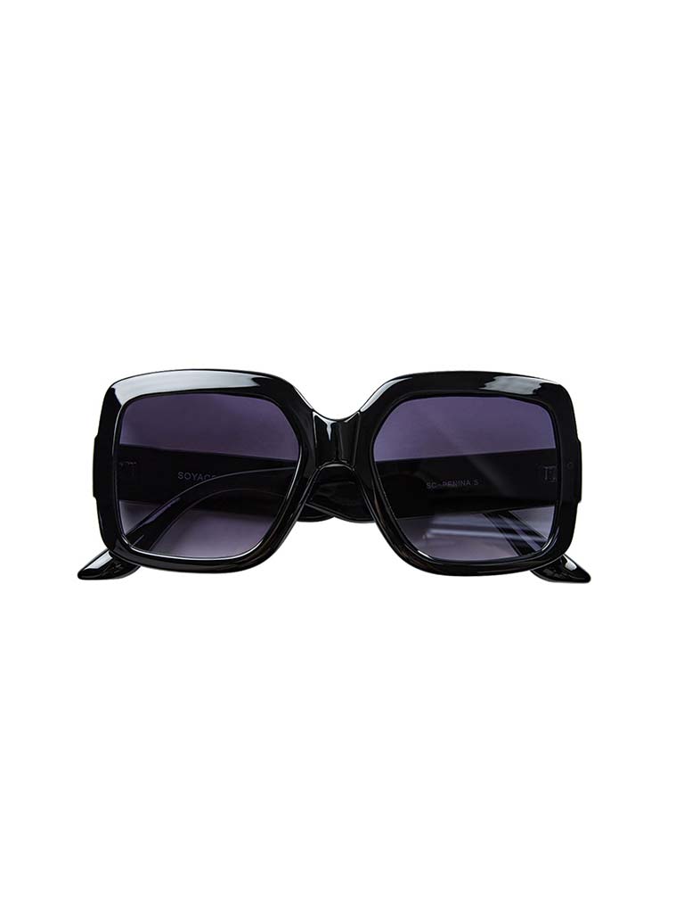 Soya Concept Black Square Sunglasses