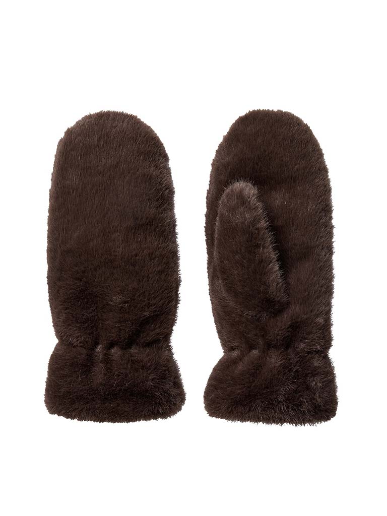 Soya Concept Vendla Faux Fur Mittens