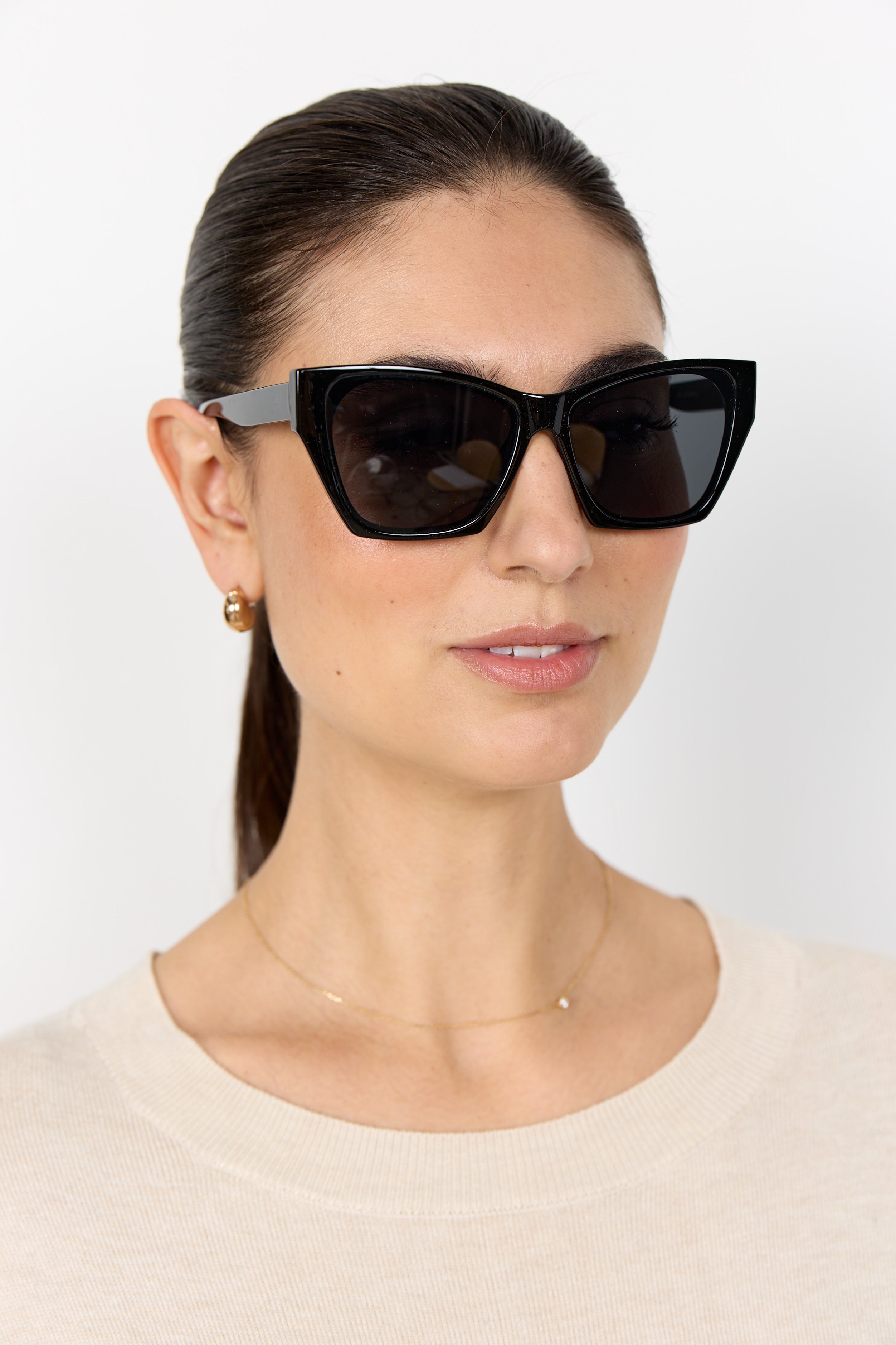 Soya Concept Angular Cat Eye Sunglasses