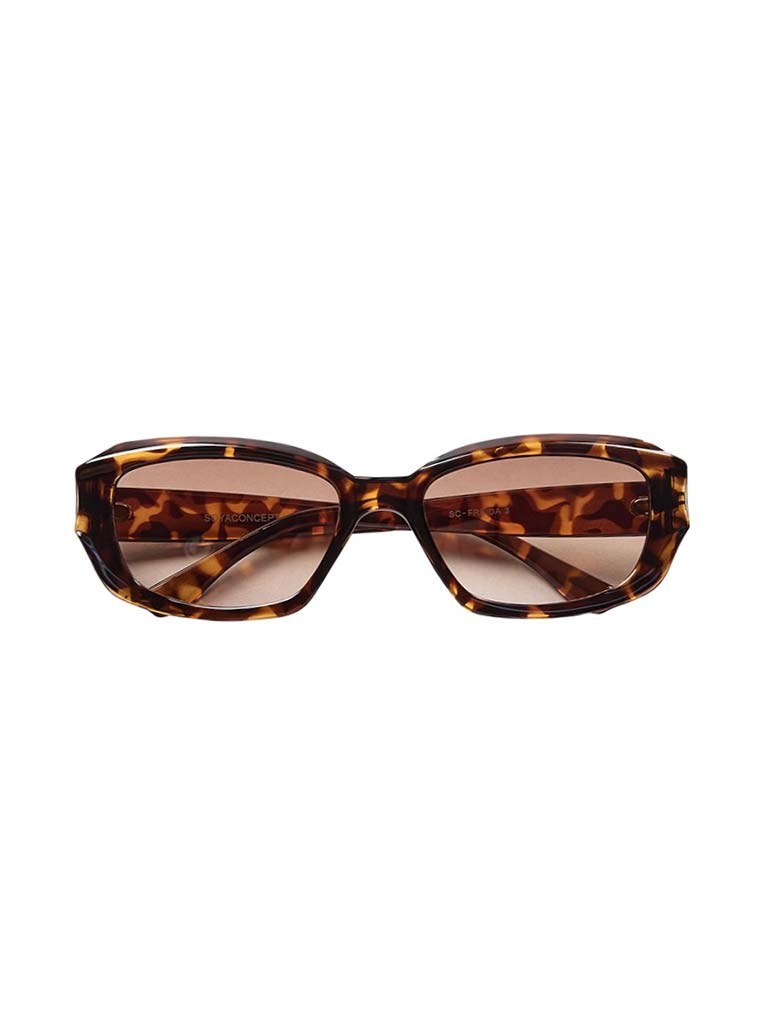 Soya Concept Rectangular Tortoiseshell Sunglasses