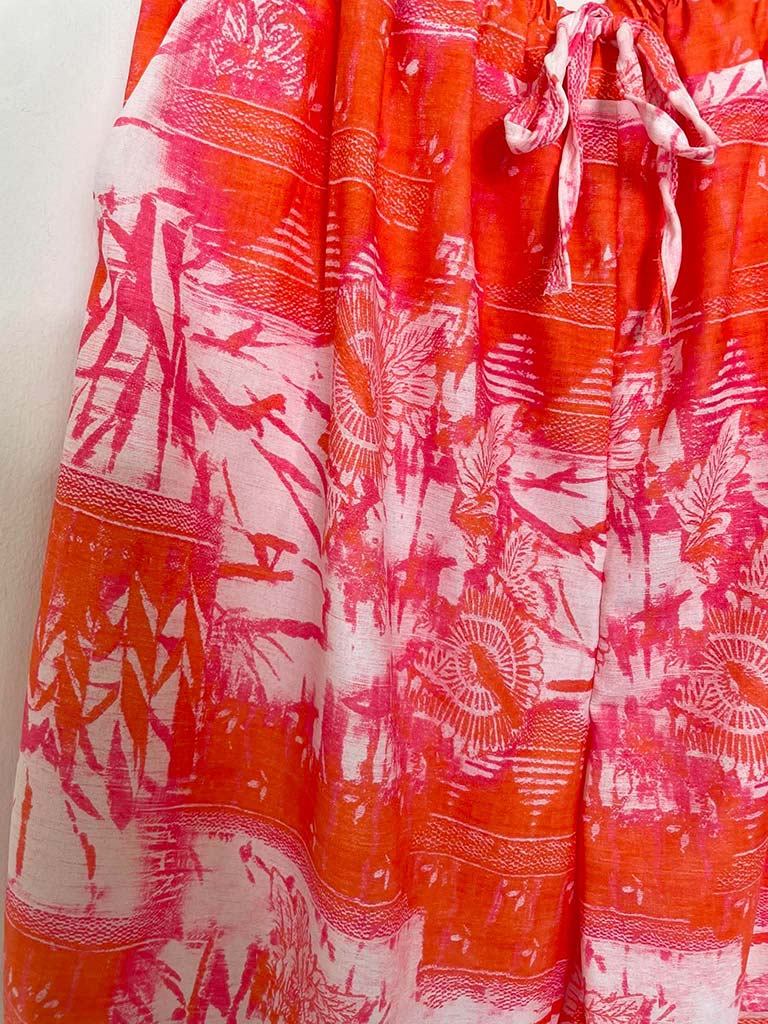 Boyfriend Style Shirt & Shorts Co-ord - Flamingo Pink