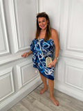Malissa J Heart Scarf - Blue