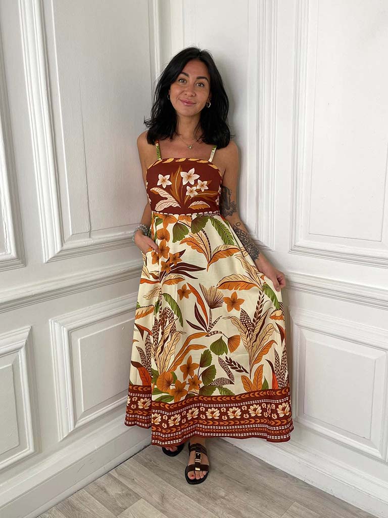 Island Botanical Dress