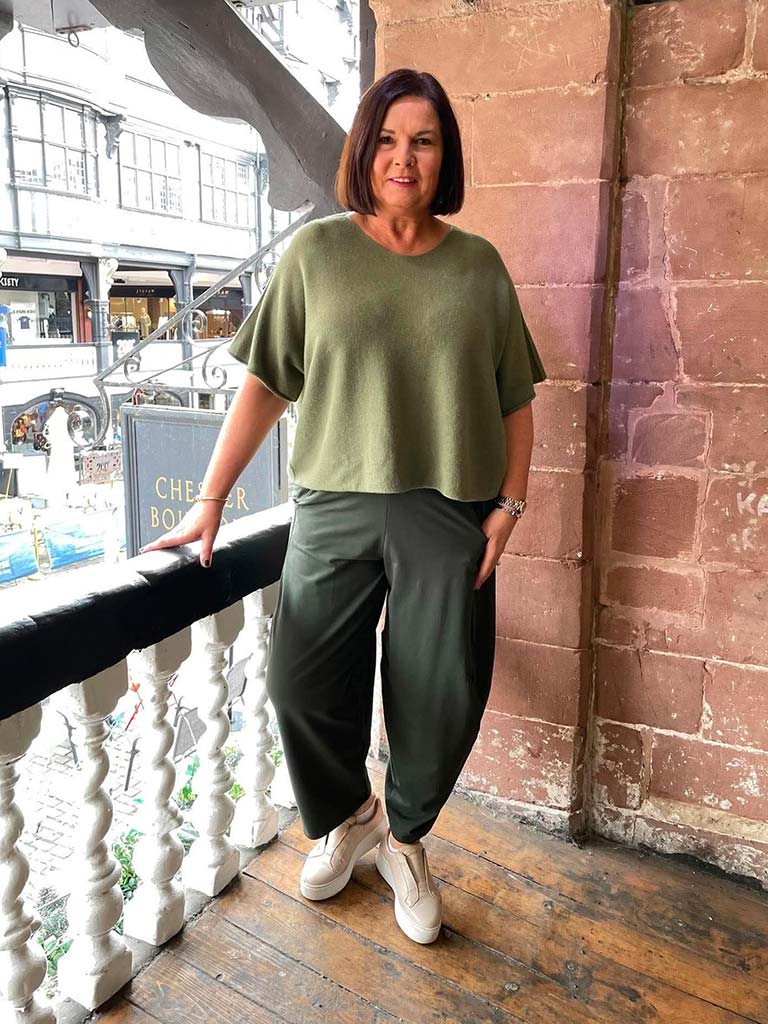 Boxy Knit - Khaki