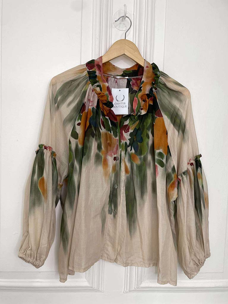 Floreale Artist Shirt - Stone