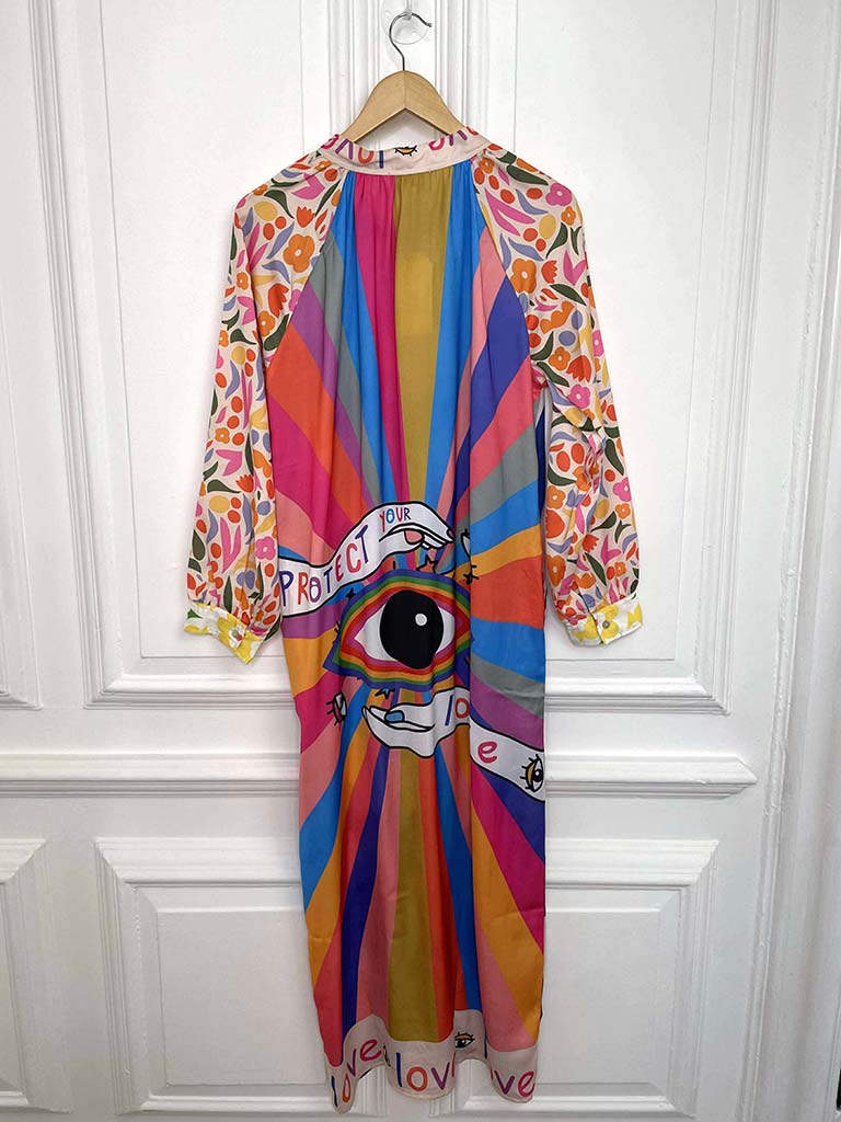 Protect Your Love Shirt Dress