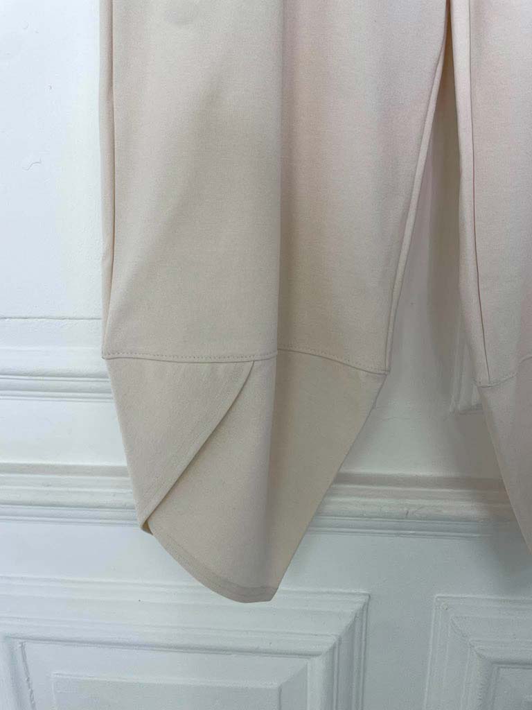 Malissa J Tulip Hem Trousers - Stone