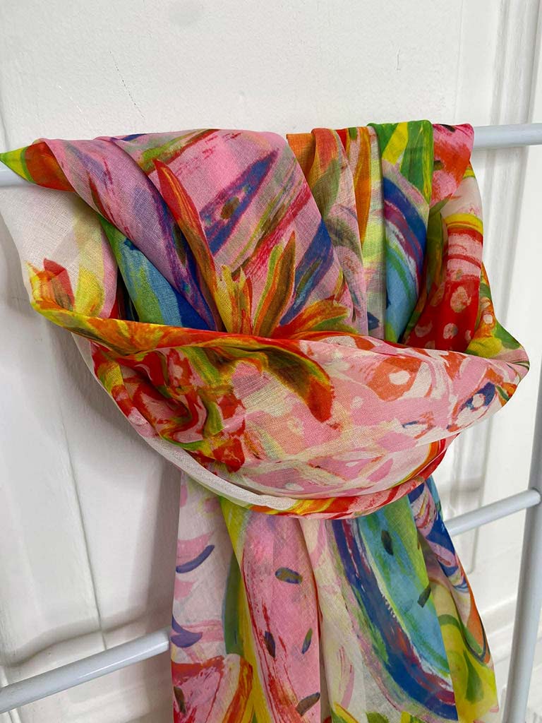 Malissa J Fruit Scarf - Orange