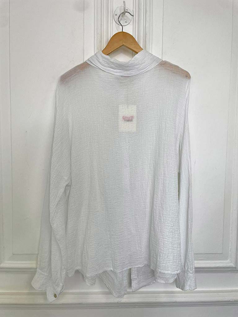 Seersucker Shirt - White