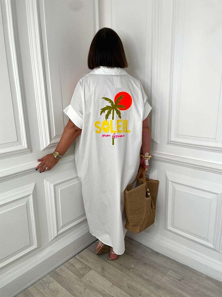 Soleil Shirt Dress