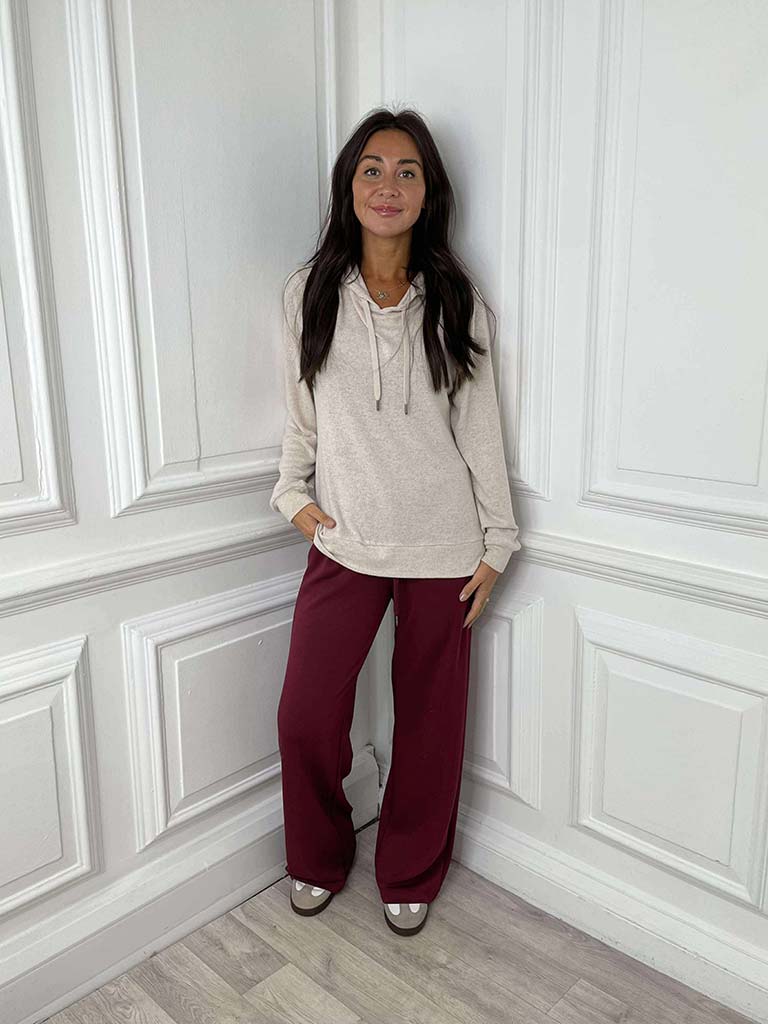 Soya Concept Biara Cosy Hoodie - Stone