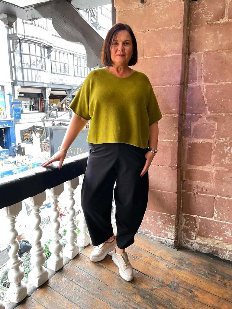 Boxy Knit - Avocado