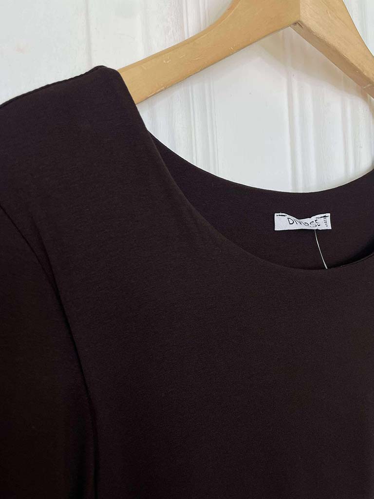 Supersoft Long Sleeve Top - Dark Chocolate