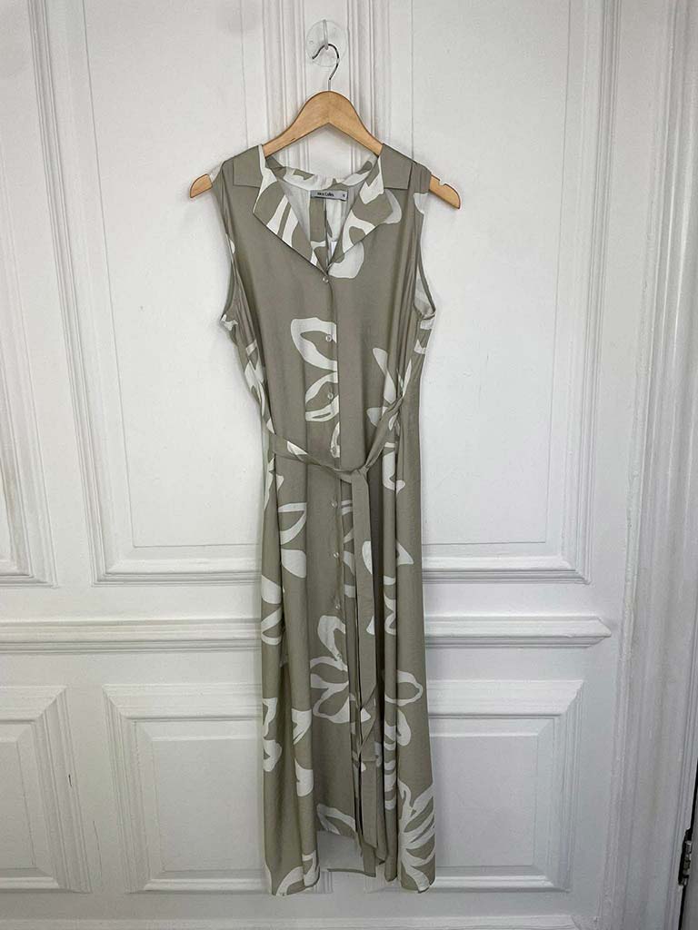 Mairi Maxi Dress - Pebble