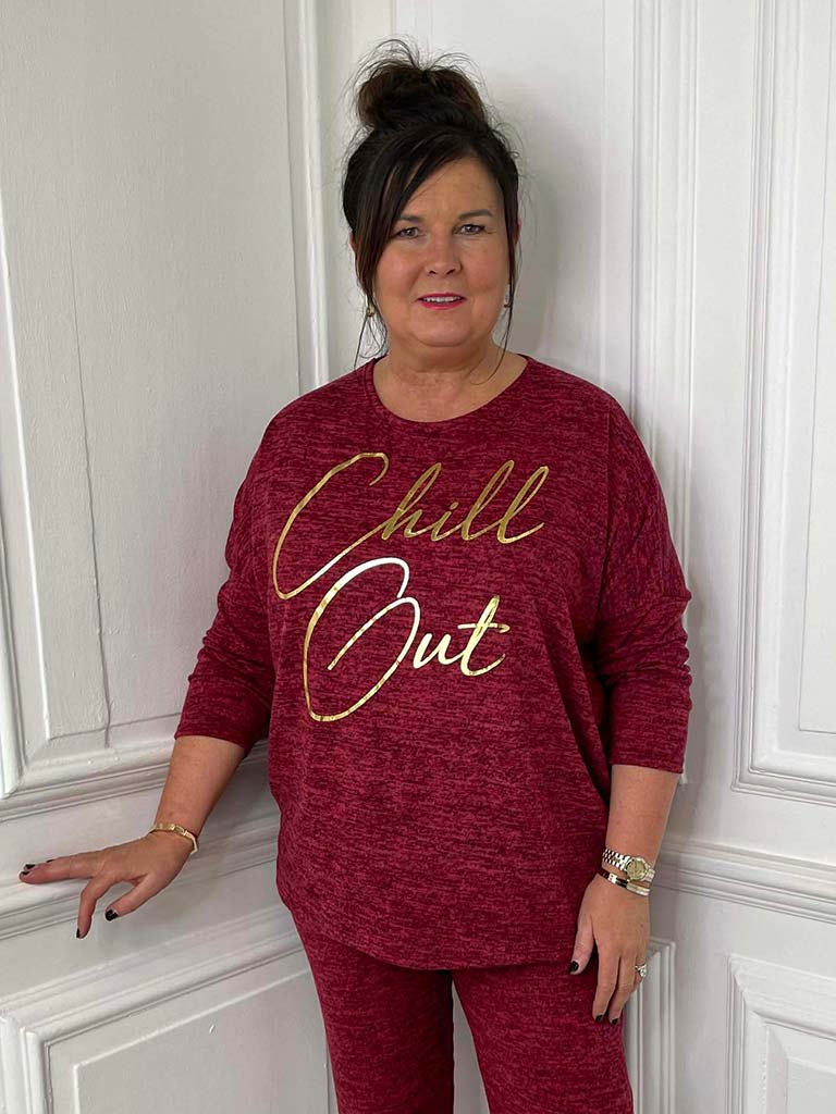 Chill Out Lounge Set - Merlot