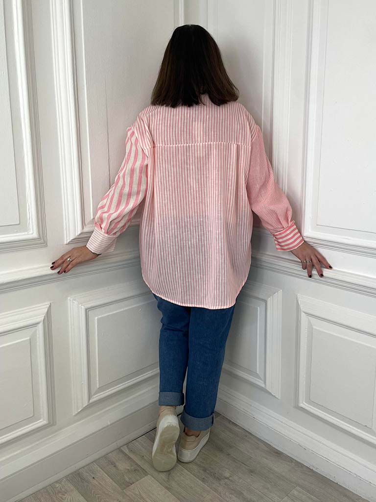 Candy Stripe Shirt - Candyfloss