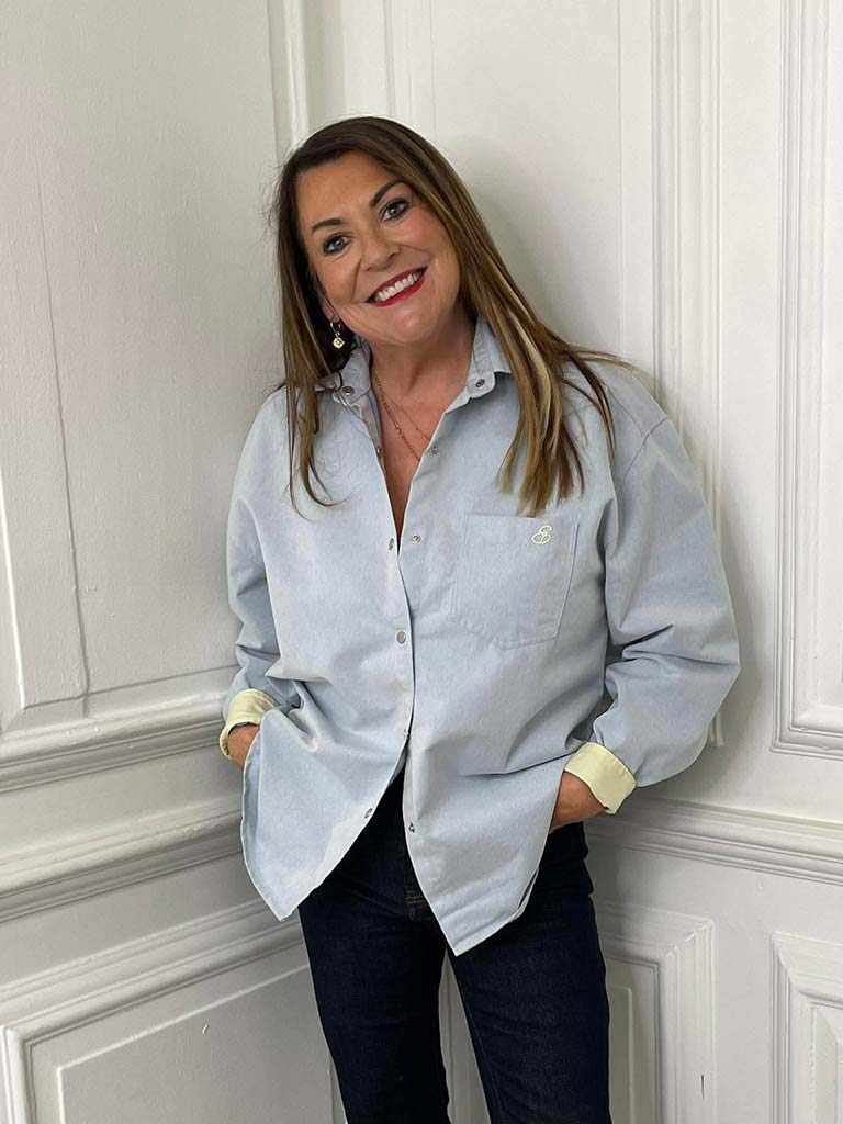 Denim Shacket - Pale Denim