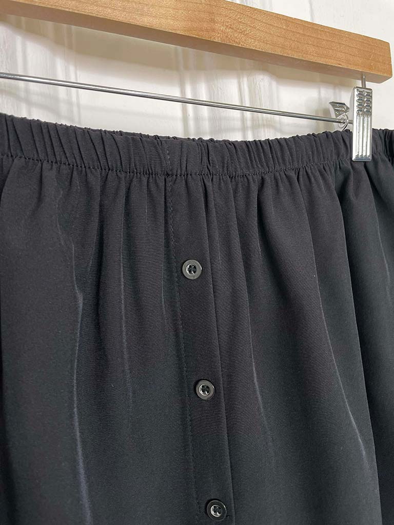 False Shirt Tail - Black