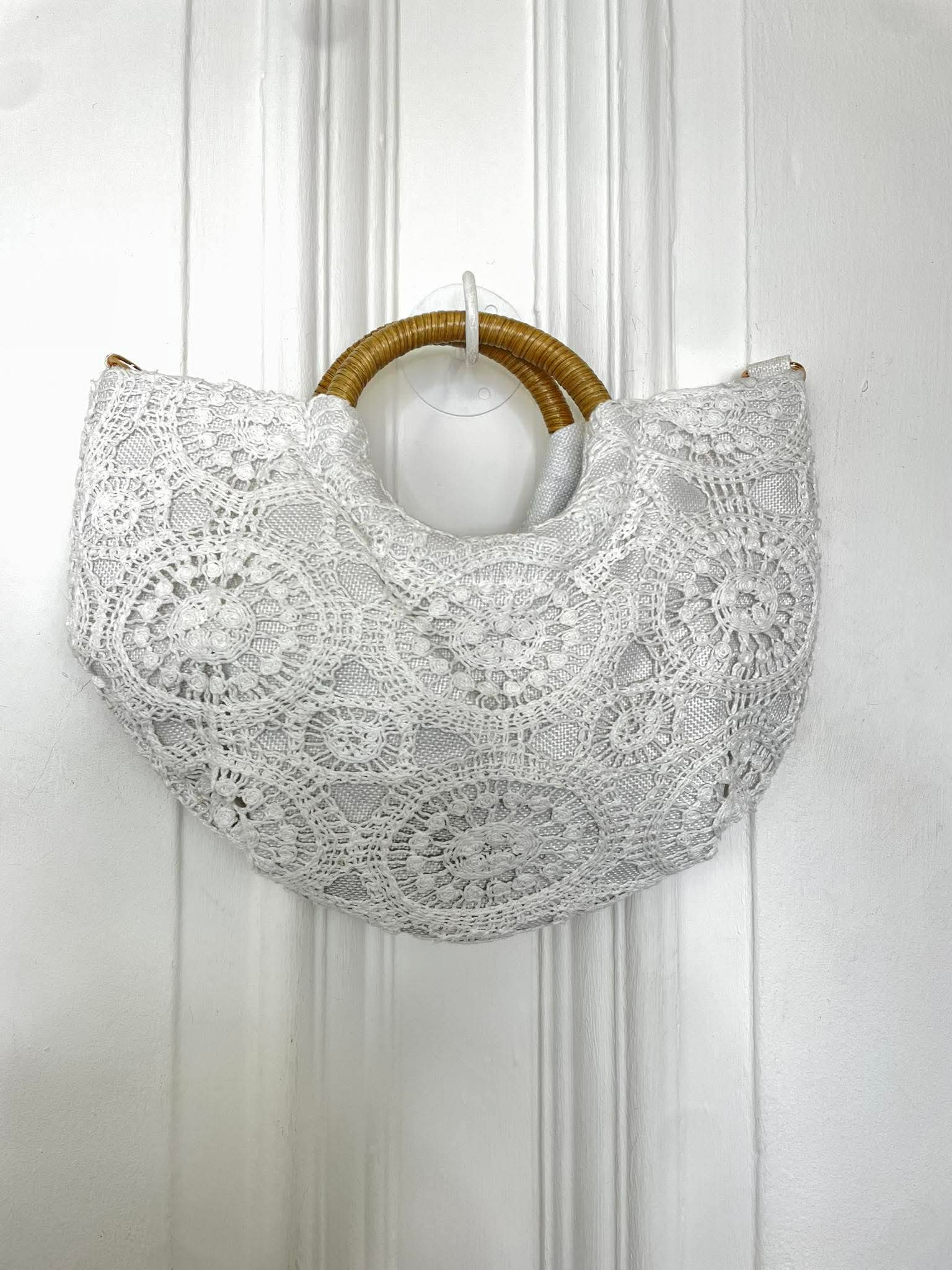 Crochet Bag - White