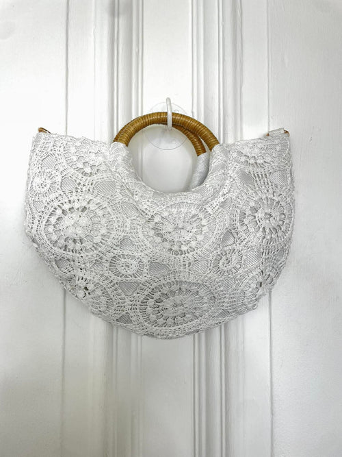 Crochet Bag - White