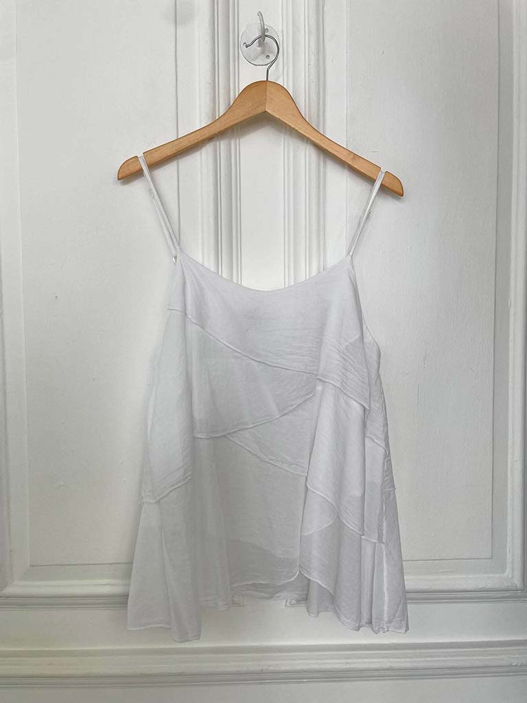 Layered Cami Top - White
