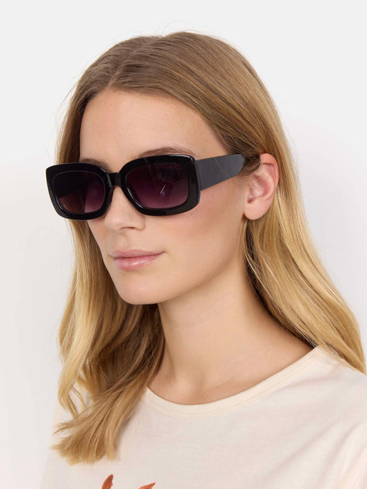 Soya Concept Black Rectangular Sunglasses