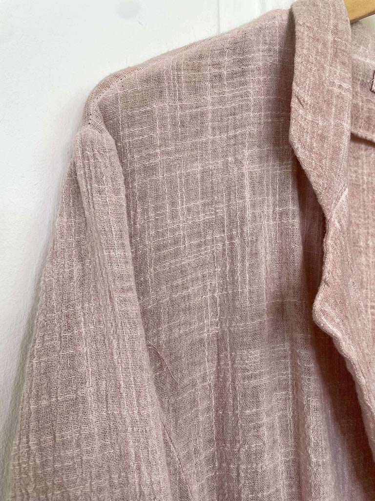 Vintage Relaxed Blazer - Rose