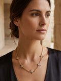 Envy Starburst Shimmer Necklace - Gold