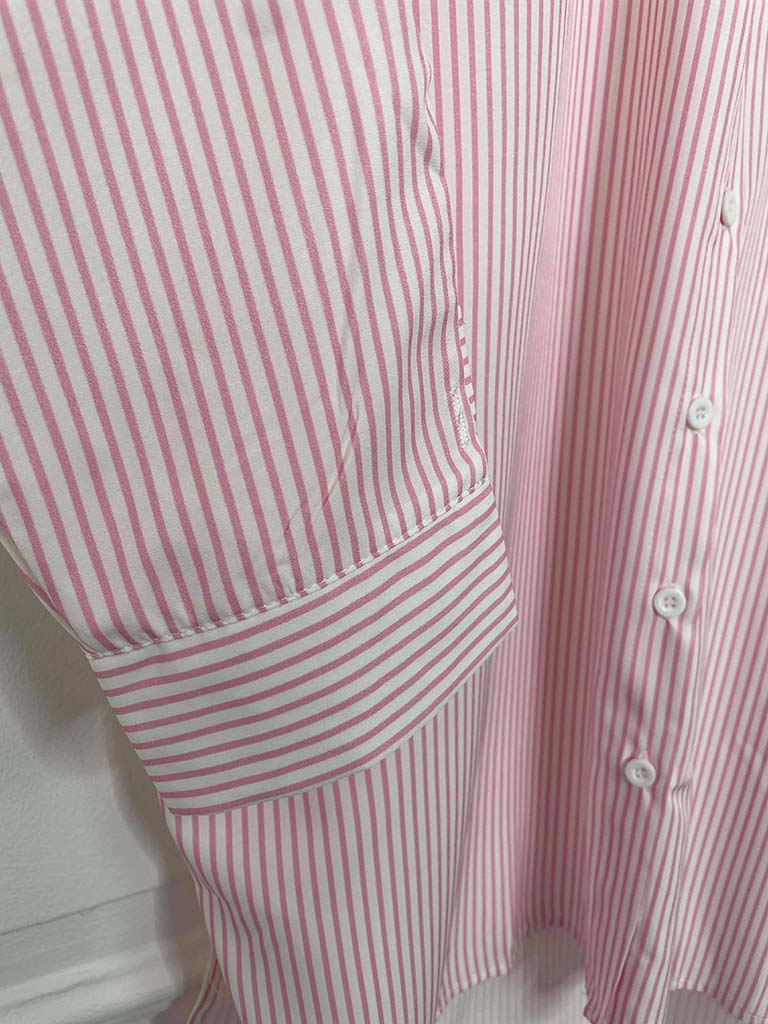 Striped Boyfriend Shirt - Sugar