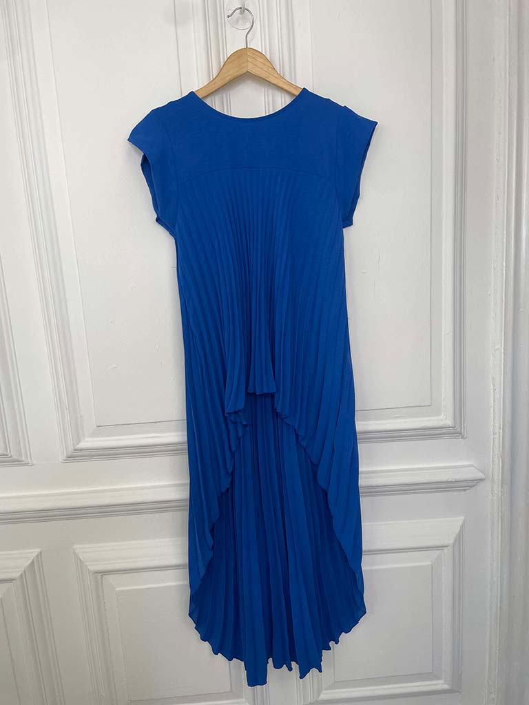 Pleated Co-ord - Cobalt