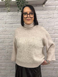 Soya Concept Venche Polo Knit - Ecru