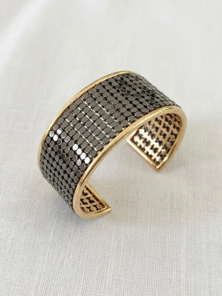 Envy Mixed Metal Cuff - Gold