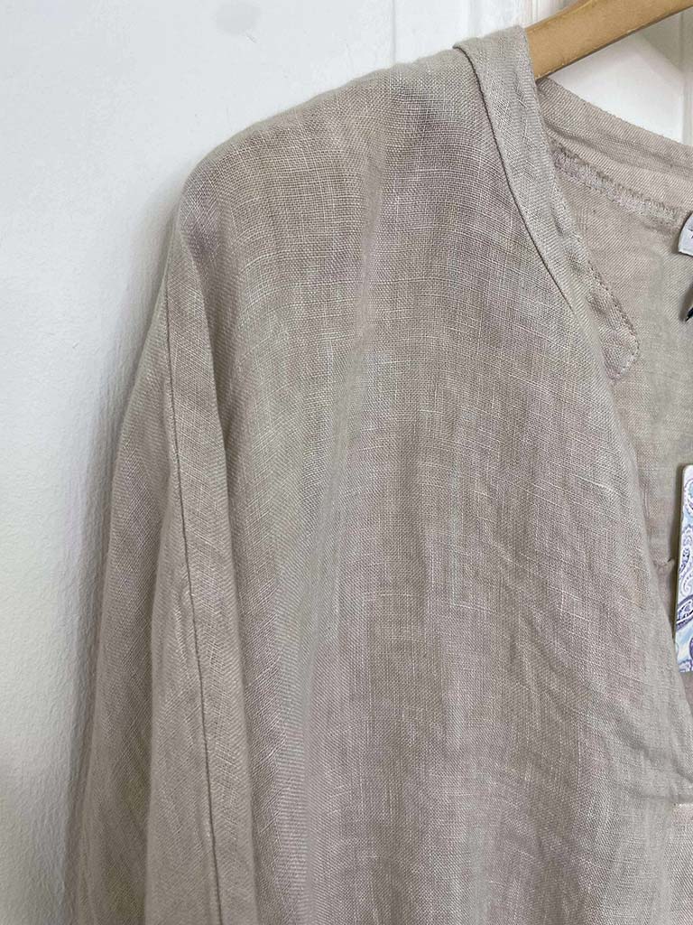 Linen Artist Shirt - Calico