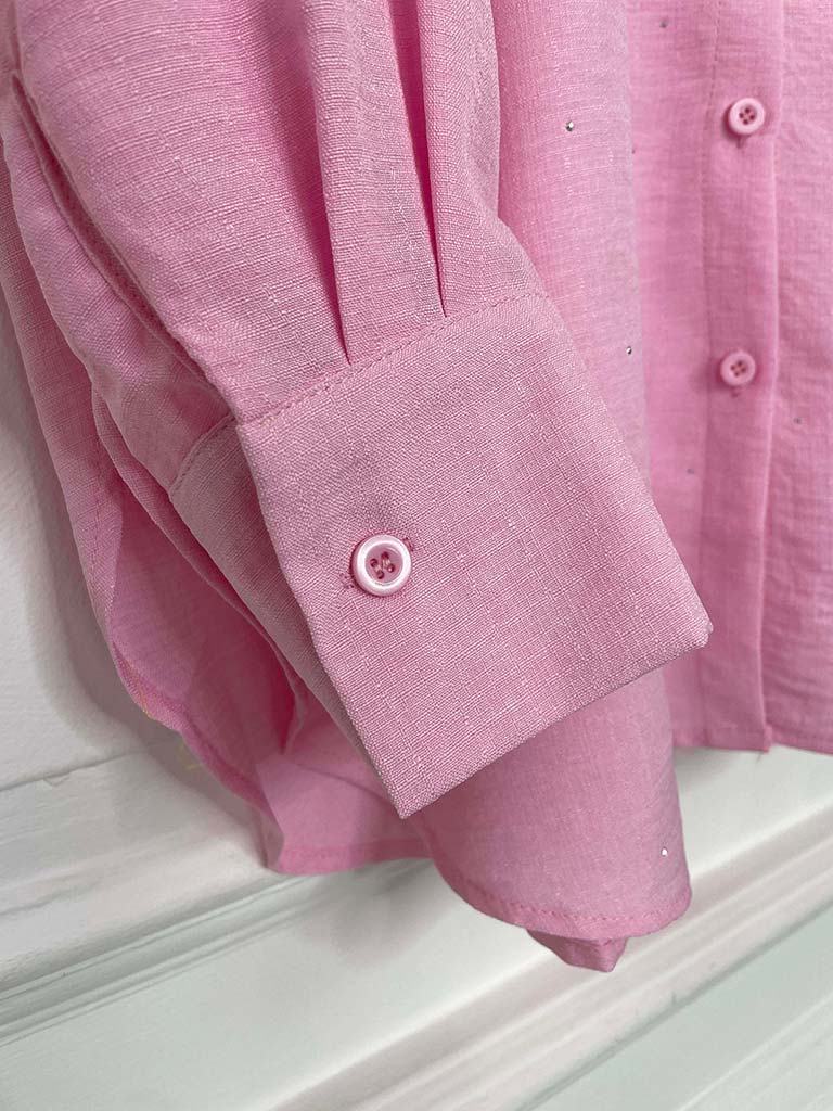 Studded Classic Shirt - Sugar