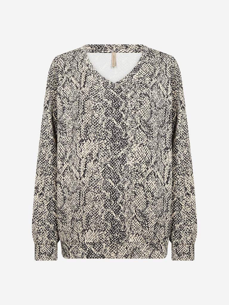 Soya Concept Violet Snake Top