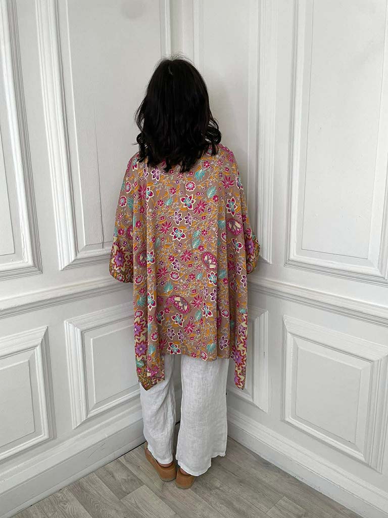 Bohemian Floral Kimono