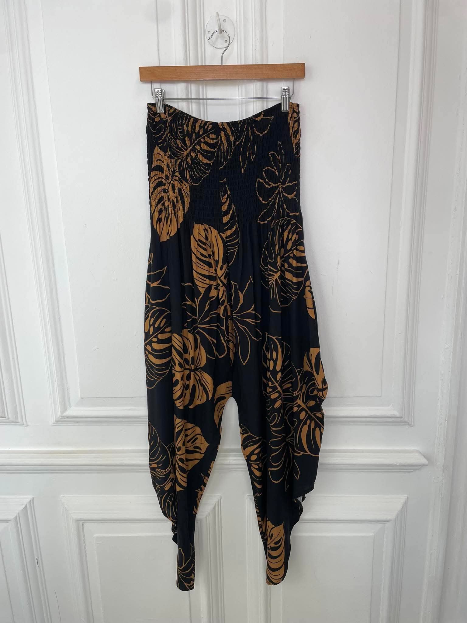 Tropical Leaf Jumpsuit