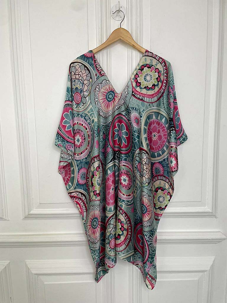 Malissa J Tile Kaftan - Mint