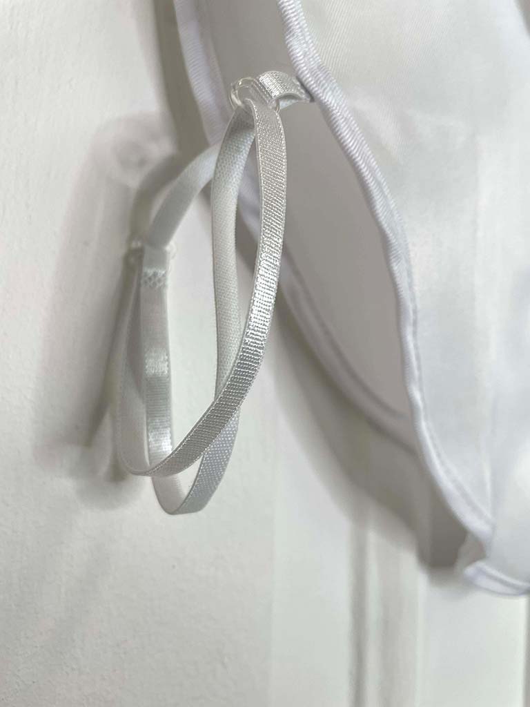 False Shirt Collar - White