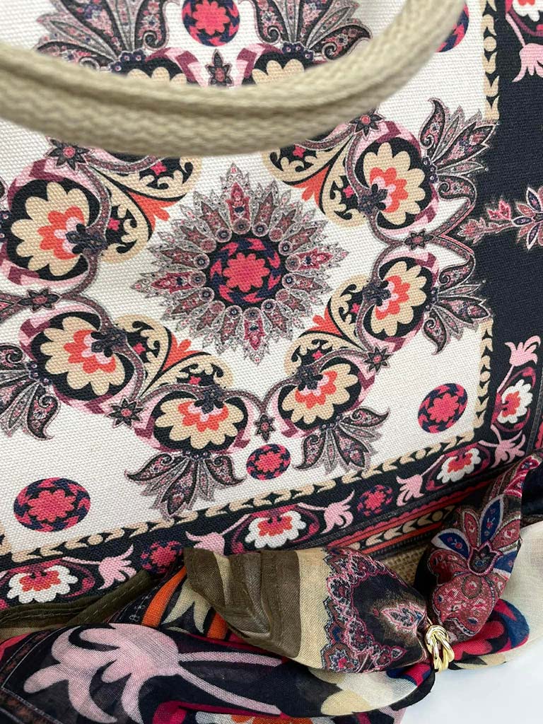 Malissa J Bag, Neckerchief & Scarf Set - Tile