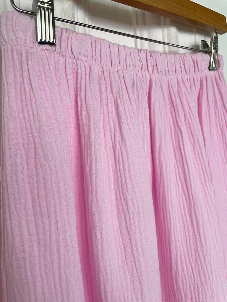 Cloud Cotton Maxi Skirt - Petal
