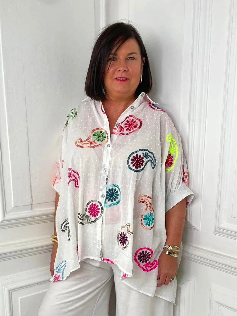 Paisley Dobby Shirt