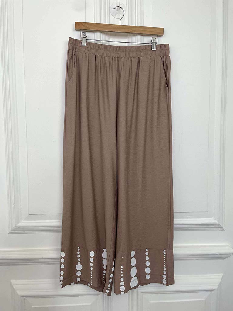 Malissa J Spot Culottes - Mushroom