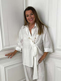 Tie Wrap Shirt - White