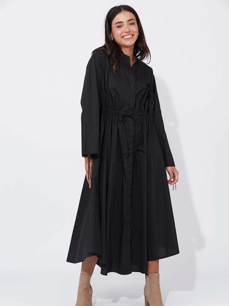 Haven Phoenix Shirt Dress - Kohl
