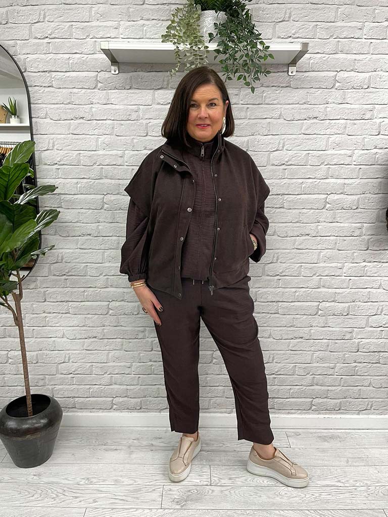 Soya Concept Charissa Trousers - Chocolate